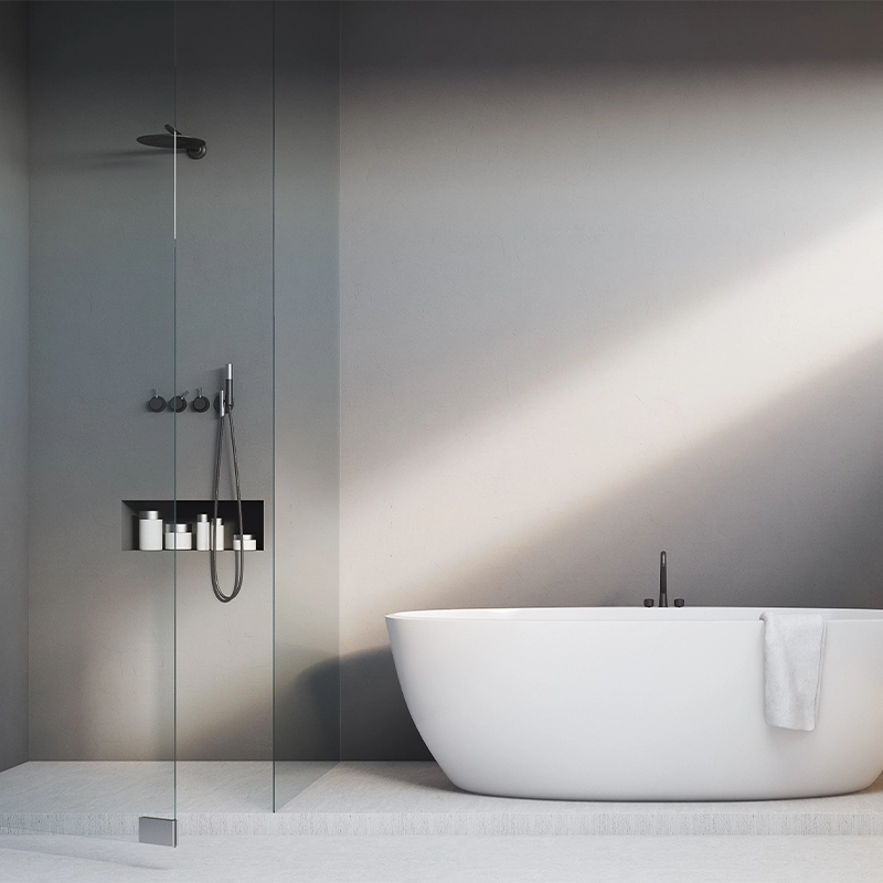box doccia in vetro - vetro design - givrem_residential