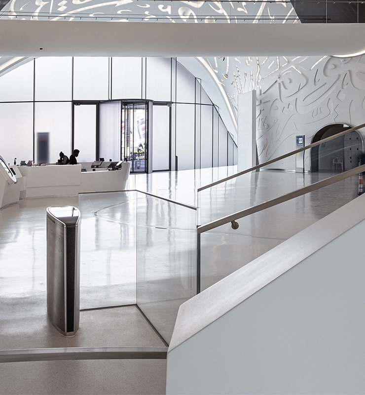 parapetto vetro scala - vetro e design - givrem_exhibitions