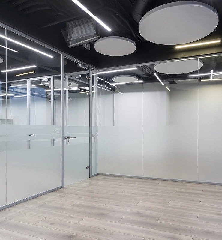 pareti ufficio in vetro - vetro architettura - givrem_corporate