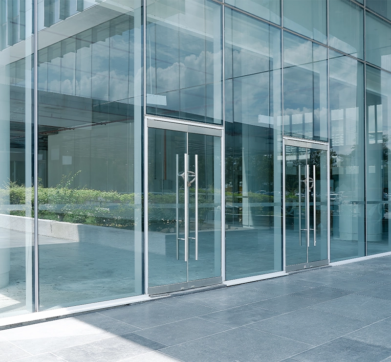 porte automatiche in vetro - vetro architettura - givrem_corporate